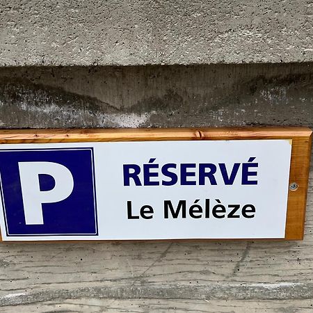 Le Meleze Apartman Villar-Saint-Pancrace Kültér fotó